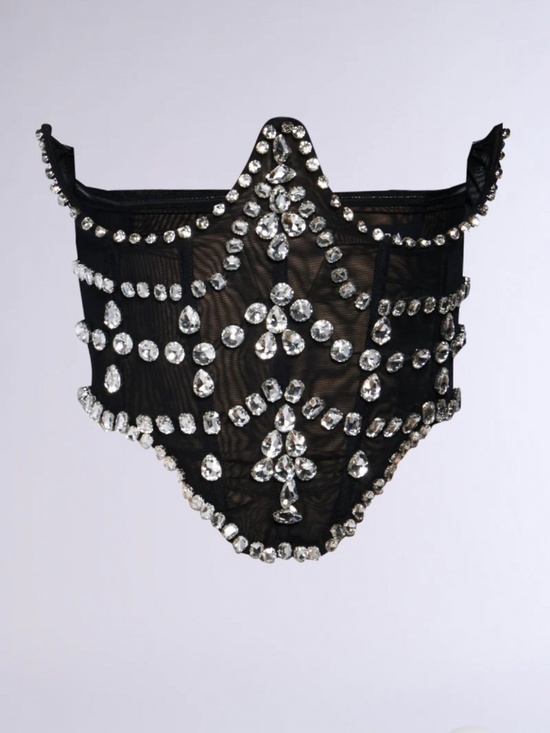 JODIE RHINESTONE BELT - S/M
